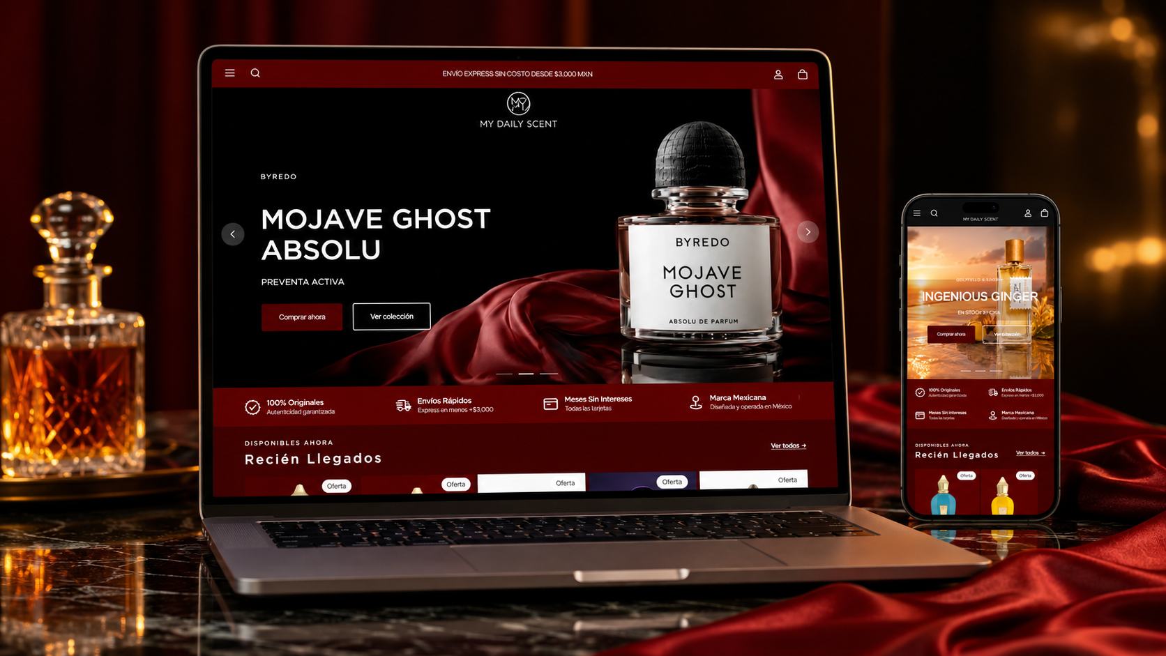 eCommerce Development for My Daily Scent